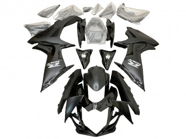 2011-2024 Matte Black Suzuki GSXR 600/750 Motorcycle Fairings