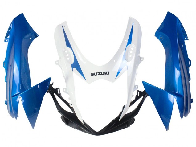 2011-2024 Blue White Suzuki GSXR 600/750 Motorcycle Fairings