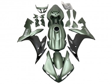 2004-2006 Matte Green Matte Black Yamaha YZF R1 Motorcycle Fairings