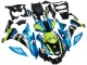2015-2019 Blue Green Black Shark Yamaha YZF R1 Motorcycle Fairings