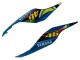 2015-2019 Blue Green Black Shark Yamaha YZF R1 Motorcycle Fairings