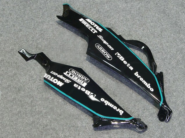 2006-2007 White Blue Yellow Corona Alstare Suzuki GSXR 600/750 Motorcycle Fairings