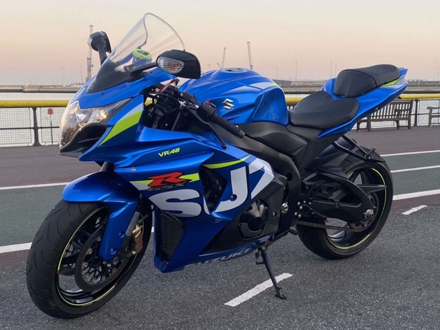 2009-2016 Blue Green White Suzuki GSXR 1000 Motorcycle Fairings