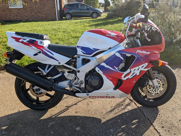 1994-1995 Red Blue White Honda CBR900RR 893 Motorcycle Fairings