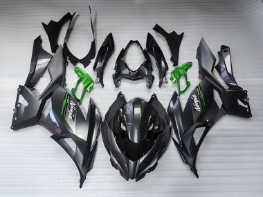2018-2024 Glossy Black Matte Black Green White Kawasaki EX400 Motorcycle Fairings