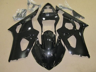 2003-2004 Glossy Black Suzuki GSXR 1000 Abs Motorcycle Fairings