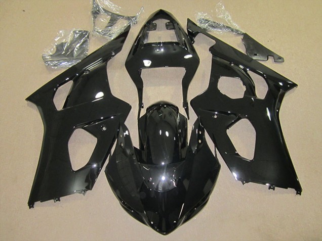 2003-2004 Glossy Black Suzuki GSXR 1000 Abs Motorcycle Fairings