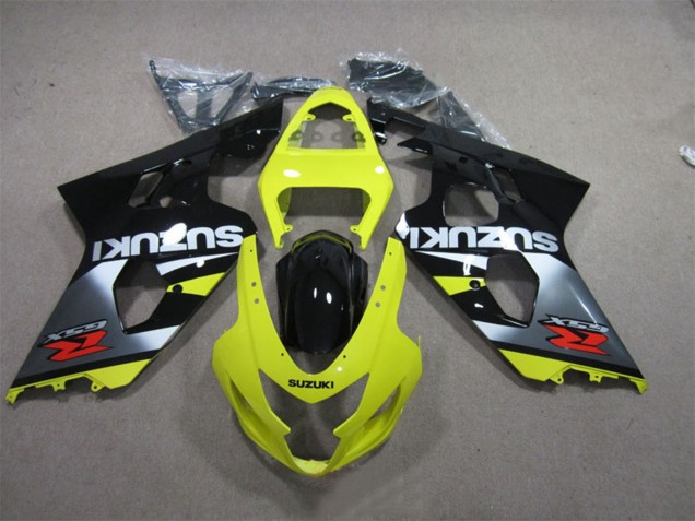 2004-2005 Yellow Silver Black Red Suzuki GSXR 600 Motorcycle Fairings