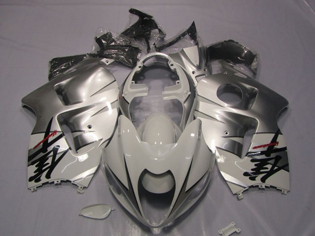 1996-2007 Silver Suzuki GSXR 1300 Hayabusa Motorcycle Fairings