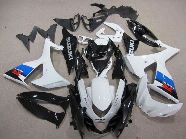2009-2016 White Blue Black Suzuki GSXR 1000 Motorcycle Plastics