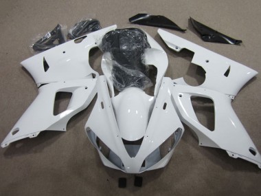 2000-2001 Glossy White Yamaha YZF R1 Motorcycle Fairings