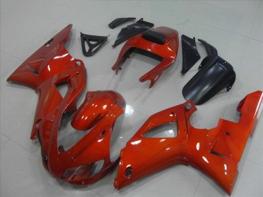 Aftermarket 1998-1999 Yamaha YZF R1 Motorcycle Fairings MF2168 - Dark Orange for Sale