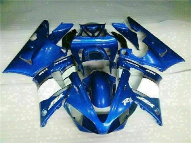 Aftermarket 2000-2001 Yamaha YZF R1 Motorcycle Fairings MF0762 - Blue for Sale