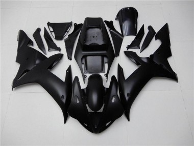 Aftermarket 2002-2003 Yamaha YZF R1 Motorcycle Fairings MF0396 - Black for Sale