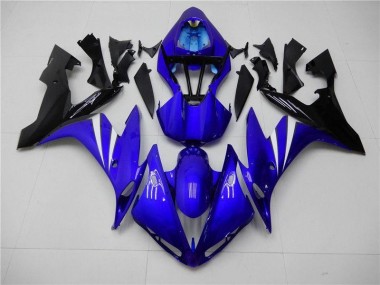 Aftermarket 2004-2006 Yamaha YZF R1 Motorcycle Fairings MF0403 - Blue Black for Sale