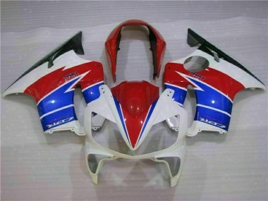 Aftermarket 2004-2007 Honda CBR600 F4i Motorcycle Fairings MF1529 - White Red for Sale
