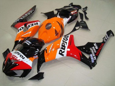 Aftermarket 2006-2007 Honda CBR1000RR Motorcycle Fairings MF3259 - Repsol for Sale