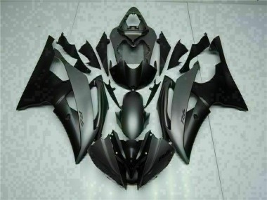 Aftermarket 2008-2016 Yamaha YZF R6 Motorcycle Fairings MF0949 - Grey Black for Sale