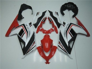 Aftermarket 2013-2016 Kawasaki EX300 Motorcycle Fairings MF0705 - Red White Black for Sale
