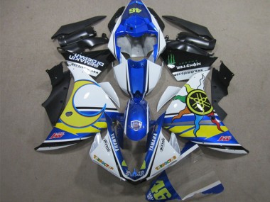 Aftermarket 2012-2014 Yamaha YZF R1 Motorcycle Fairings MF6148 for Sale